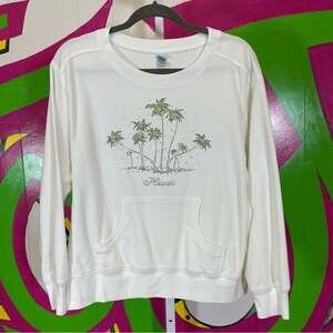 Toppy Easy Fit, Glitzy Hawaii Textured Shirt. Size Large. Excellent condition!